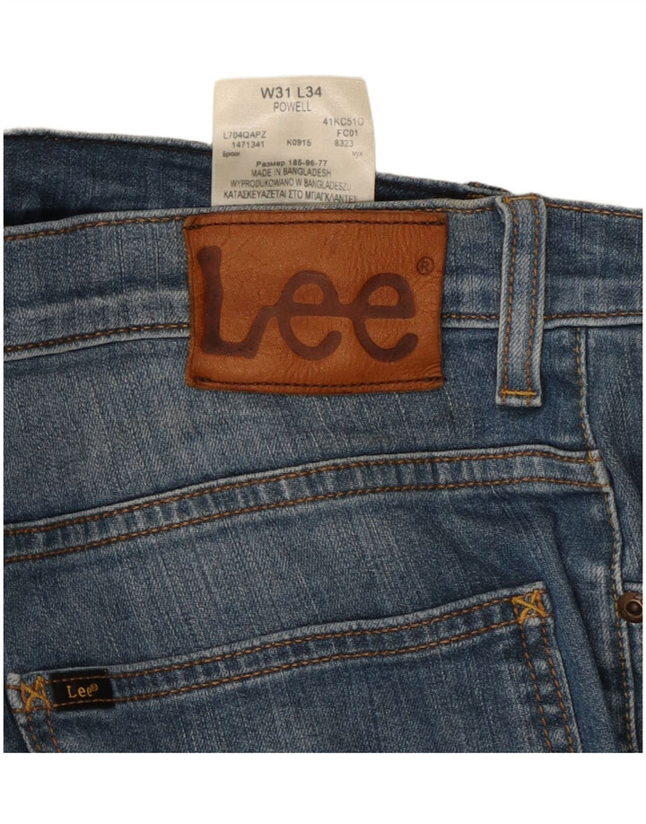 LEE Vaqueros rectos Powell para hombre W31 L30 Algodón azul
