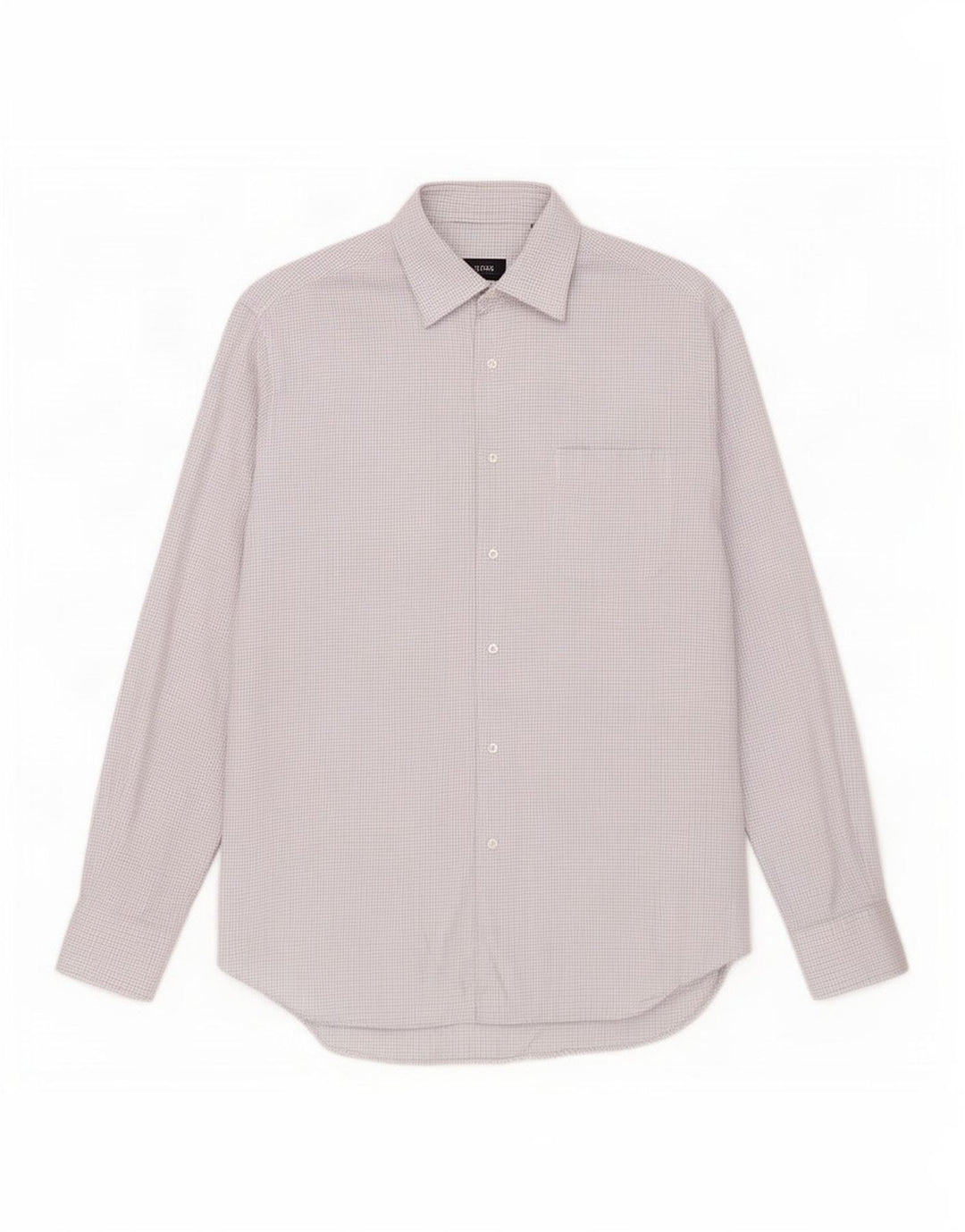 Camisa Hugo Boss Hombre Talla 41 15 Algodón A Cuadros Azul Medio