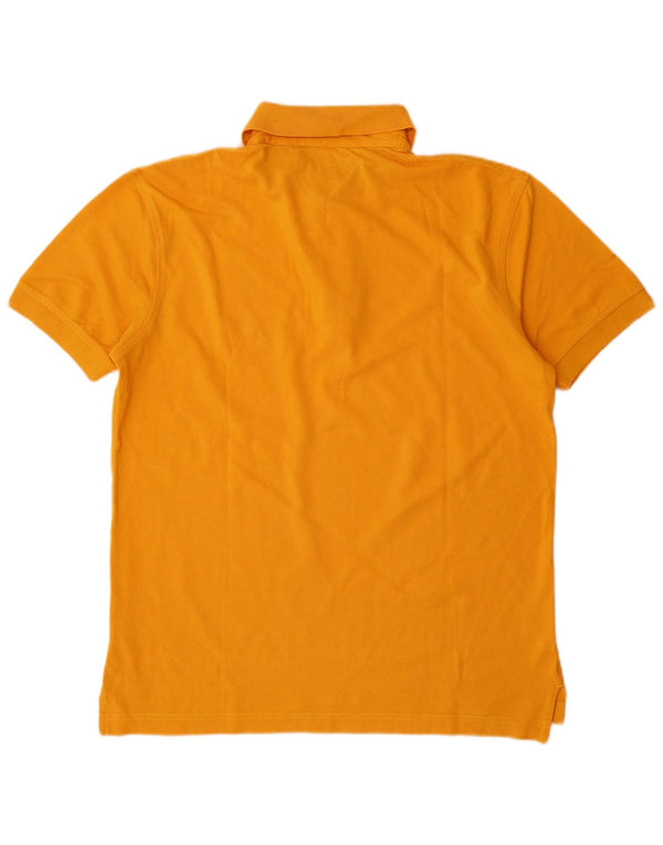 Polo Tommy Hilfiger para hombre de algodón amarillo grande