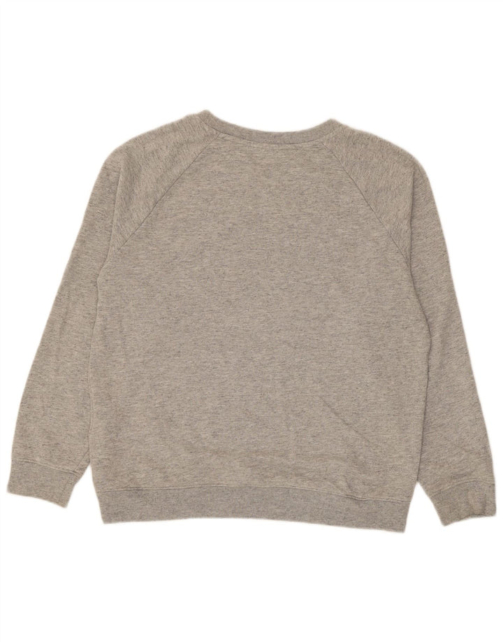 Levi's Sudadera extragrande con gráfico para mujer UK 44 Gris medio moteado