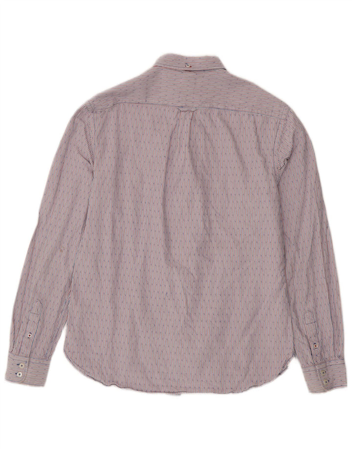 Camisa de corte estándar de algodón con rayas diplomáticas mediana de Boden Hombre