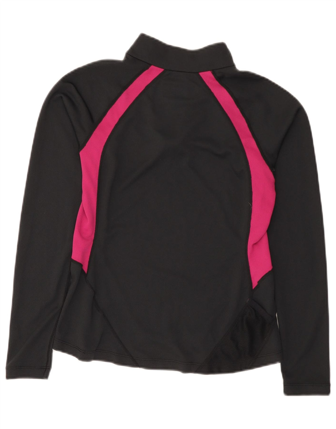 NEW BALANCE Top de chándal tipo jersey para mujer UK 6 XS Bloque de color negro