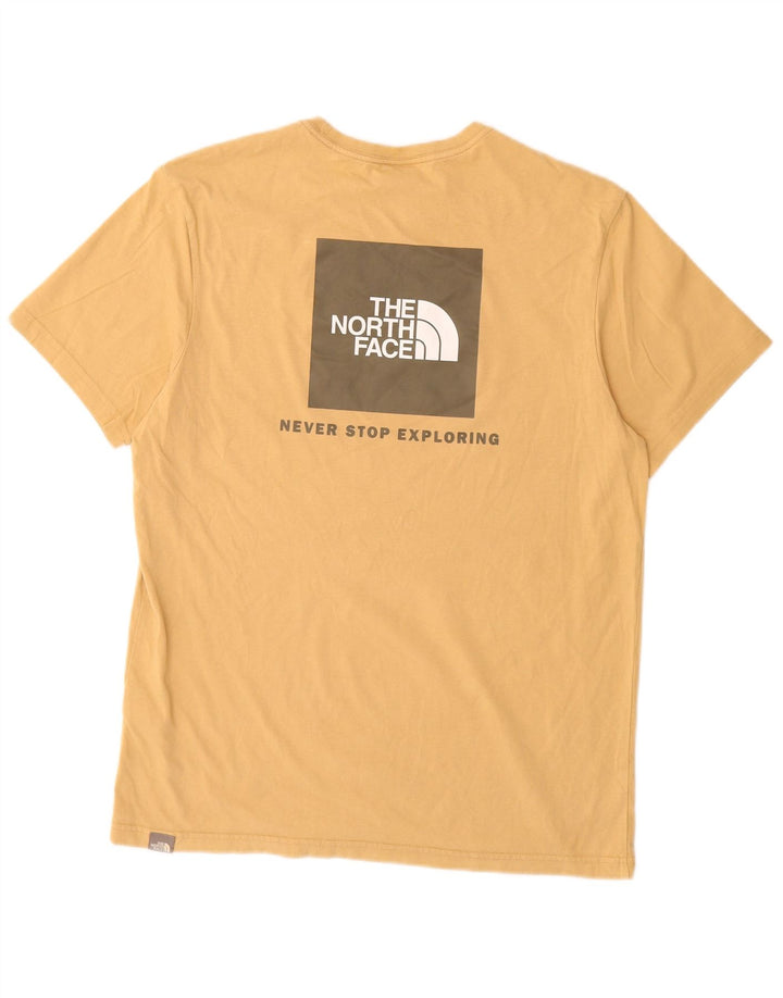 THE NORTH FACE Camiseta gráfica para hombre Top Algodón beige medio