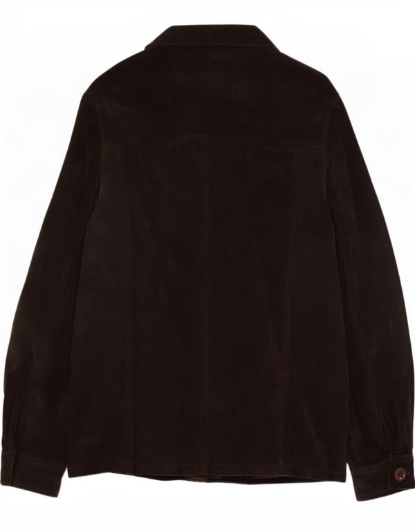 Braschi Chaqueta de ante para hombre UK 40 Large Brown