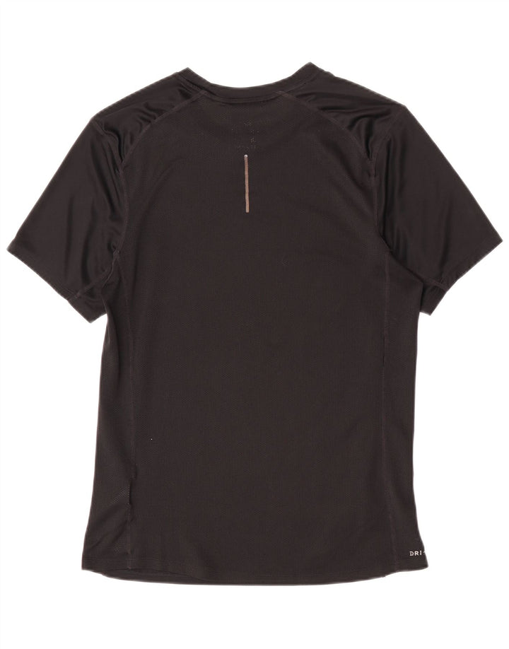 Nike - Camiseta Dri Fit para hombre, talla pequeña, poliéster negro