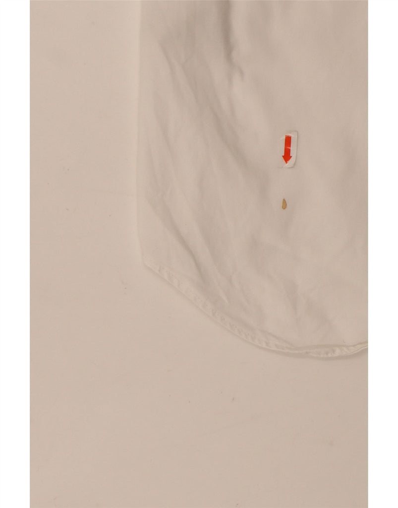 BURBERRY Mens Shirt Small White Cotton Vintage Burberry and Second-Hand Burberry from Messina Hembry 