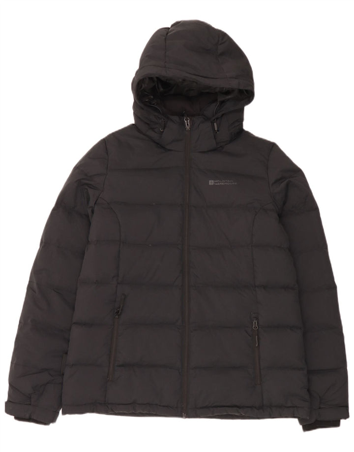 Chaqueta acolchada con capucha para mujer Mountain Warehouse UK 44 Large Nylon negro