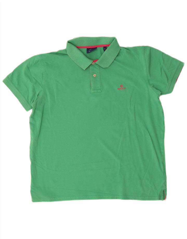 Gant Polo Hombre XL Algodón Verde