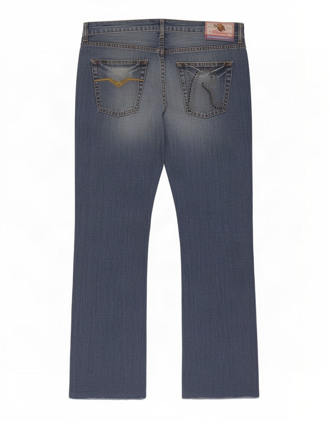 Vaqueros Bootcut Mujer Replay W32 L34 Algodón Azul