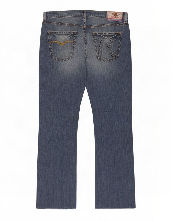 Vaqueros Bootcut Mujer Replay W32 L34 Algodón Azul