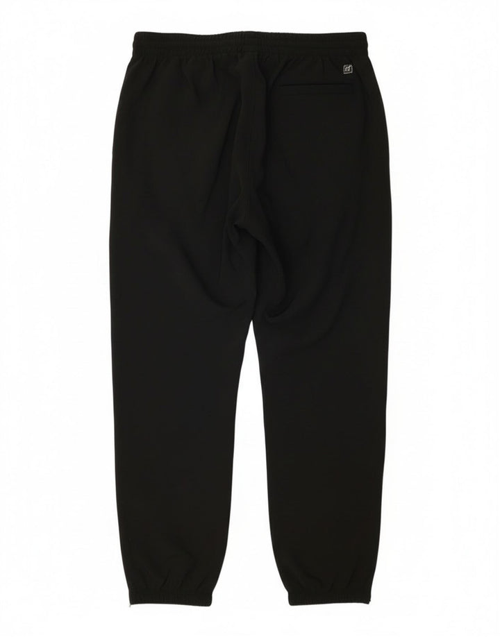 Adidas Hombre Pantalones De Chándal Joggers XL Negro Poliéster