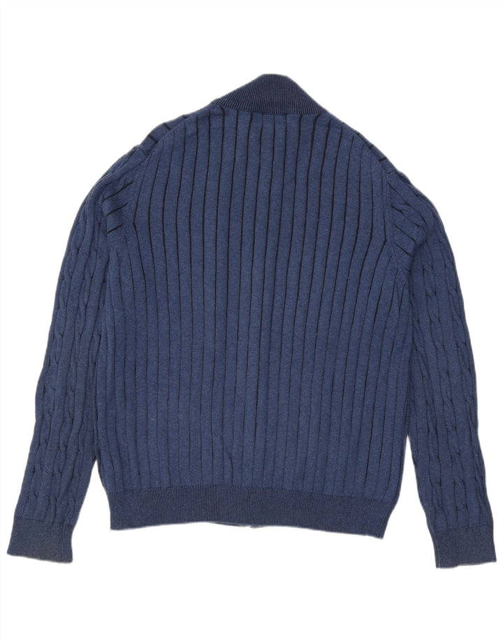 Marks & Spencer Suéter tipo cárdigan azul Harbor para hombre Algodón azul grande