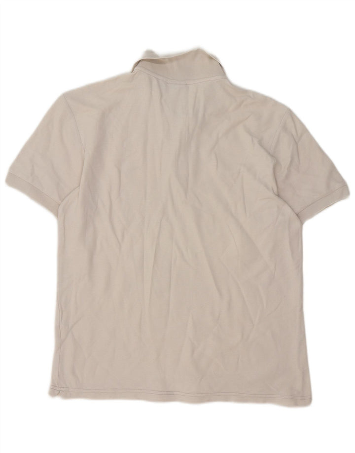 Polo Diadora Hombre Algodón Blanco Mediano