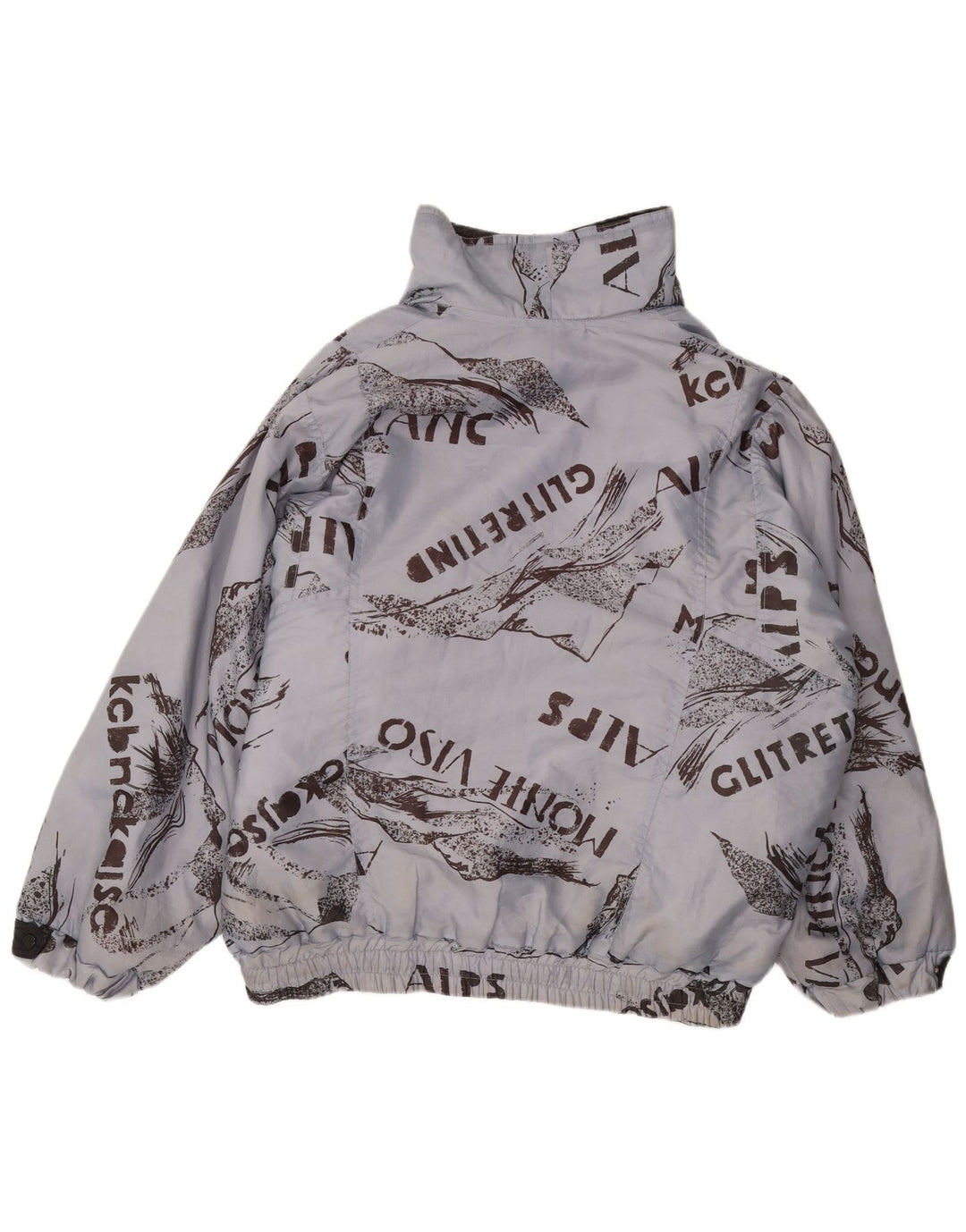 TACTEL Chaqueta anorak gráfica para hombre UK 48 4XL Poliamida azul