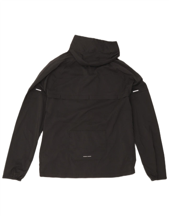 Nike - Chándal con capucha para hombre, chaqueta superior, poliéster negro pequeño