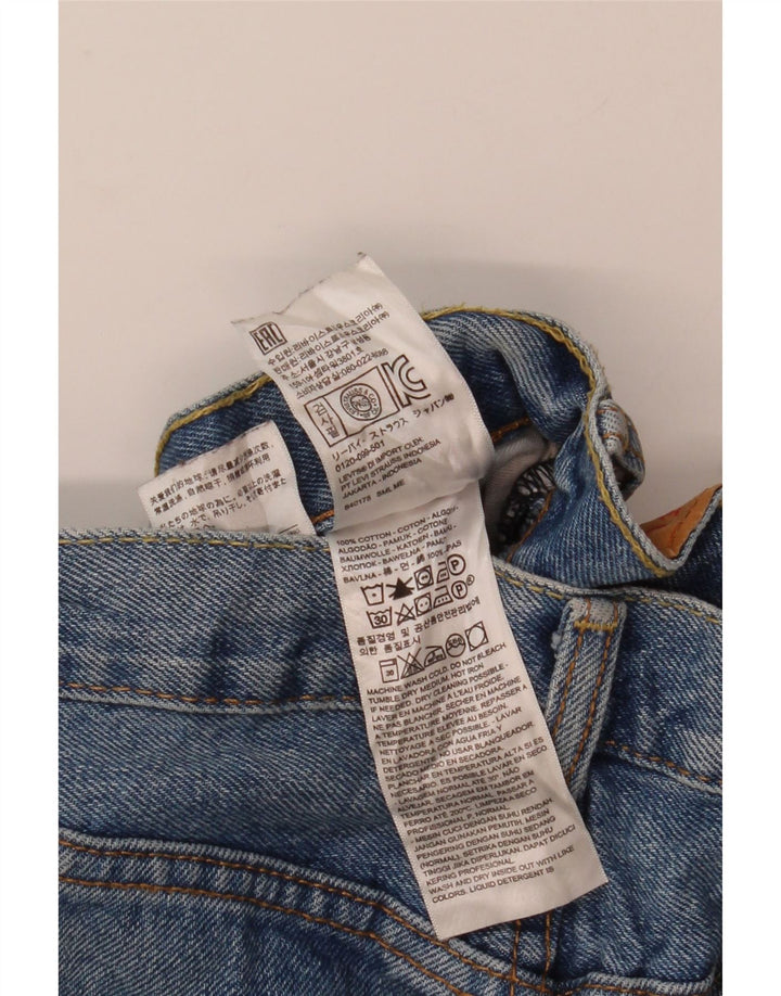 Levi's Mens 511 Shorts De Mezclilla W31 Algodón Azul Medio