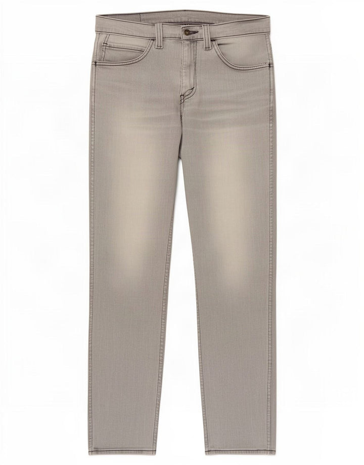 Levi's Hombre 511 Slim Jeans W32 L32 Algodón Gris
