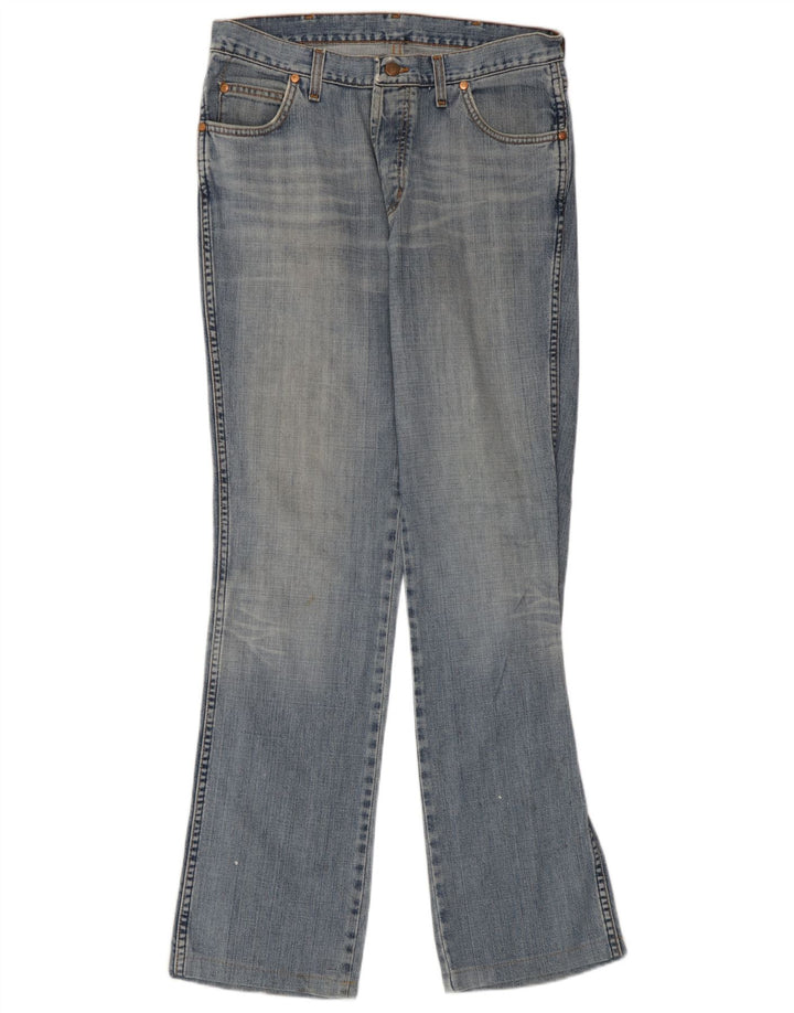 Vaqueros Wrangler Mujer Evolution Straight W33 L33 Algodón Azul