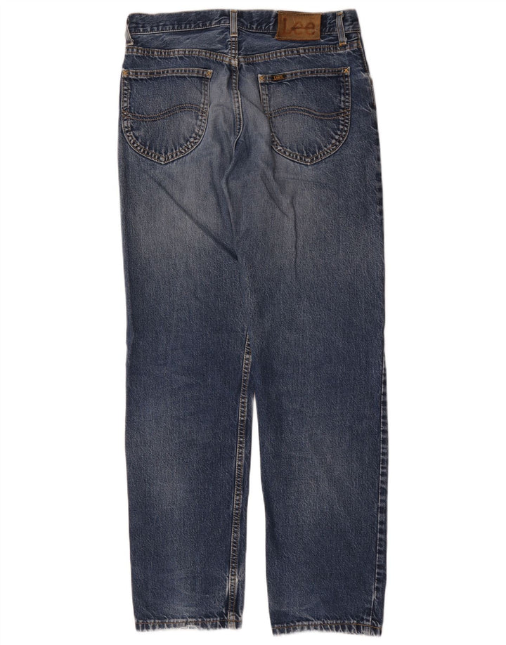 Vaqueros rectos Lee para hombre W33 L32 Algodón azul