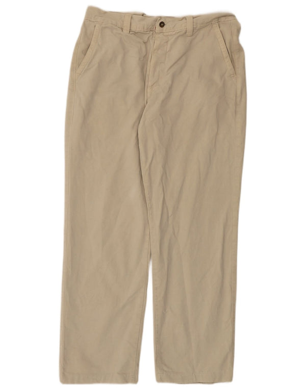 Carrera Pantalón chino regular para hombre IT 52 XL W36 L30 Algodón beige