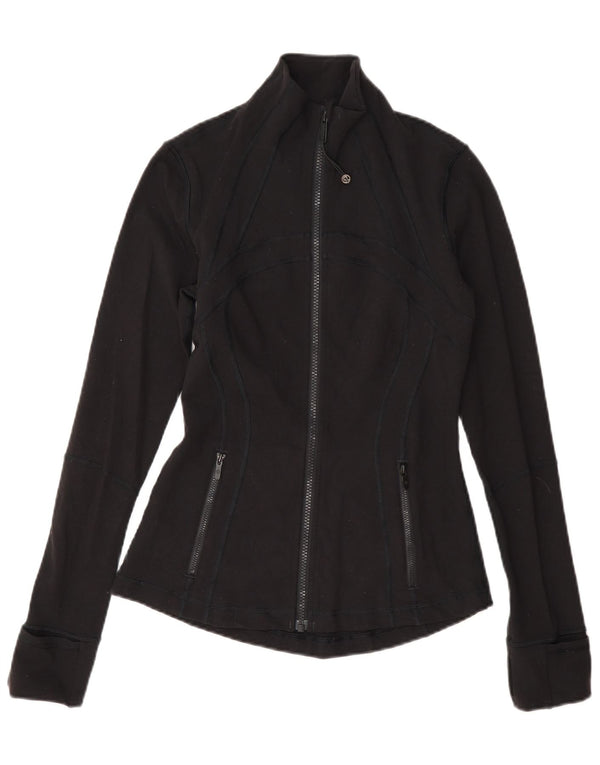 Lululemon - Chaqueta de chándal para mujer, talla 4, color negro