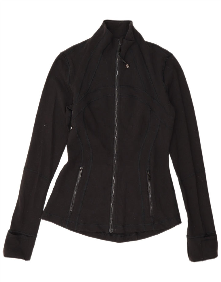 Lululemon - Chaqueta de chándal para mujer, talla 4, color negro