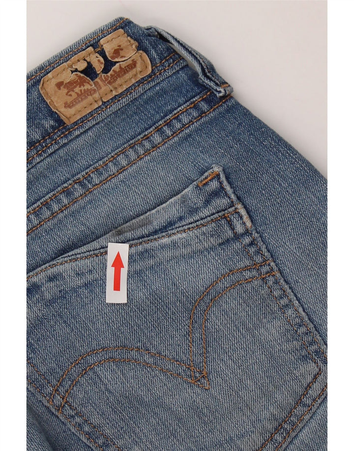 LEVI'S Pantalones cortos de mezclilla de talle medio para mujer US 10 Medium W30 Algodón azul