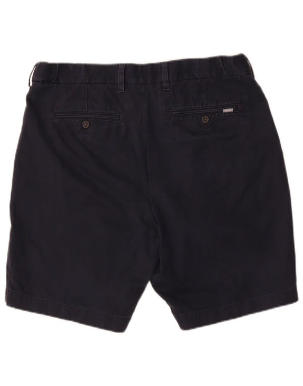 Marks & Spencer Pantalones cortos chinos para hombre W36 Grande Algodón azul marino