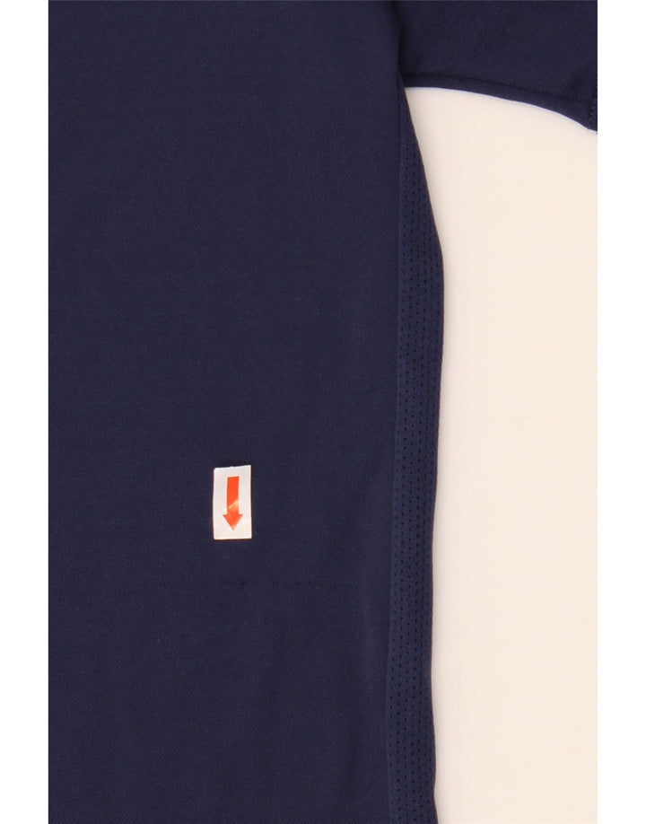 Camiseta Nike Dri Fit para hombre Top Small Azul marino Poliéster