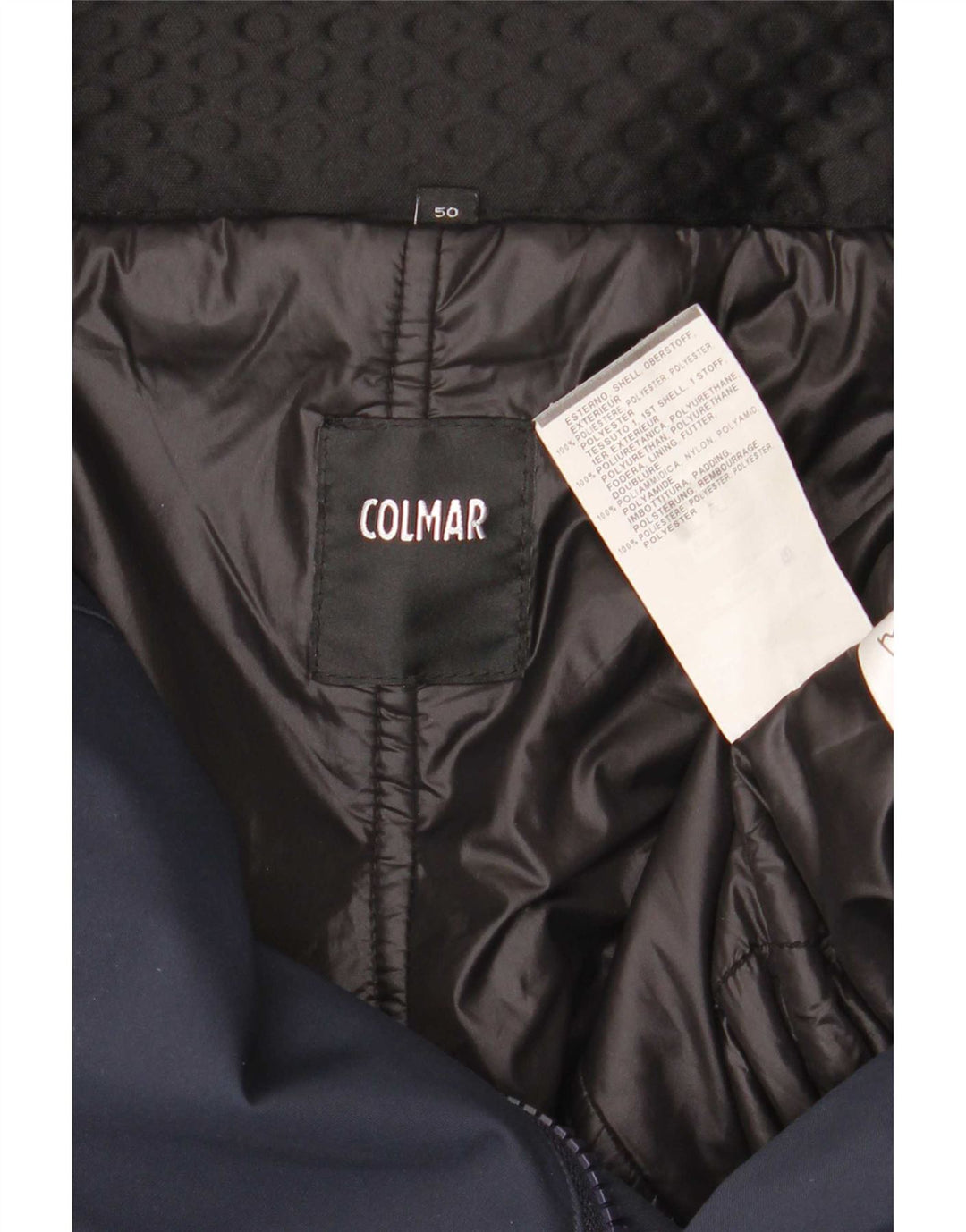 Colmar Hombre Pantalones De Esquí Gráfico IT 50 Large Azul Marino Colorblock