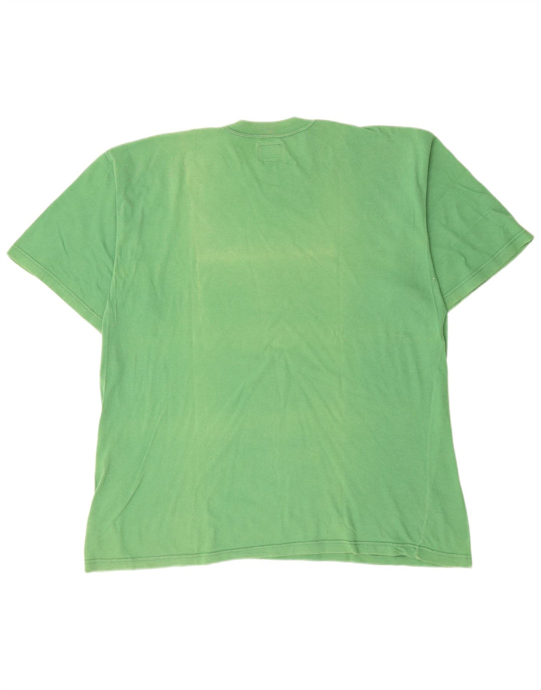 REPLAY Camiseta gráfica para hombre Top grande de algodón verde