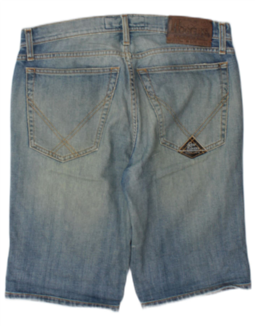 Roy Rogers Pantalones cortos de mezclilla para hombre W33 Algodón azul medio