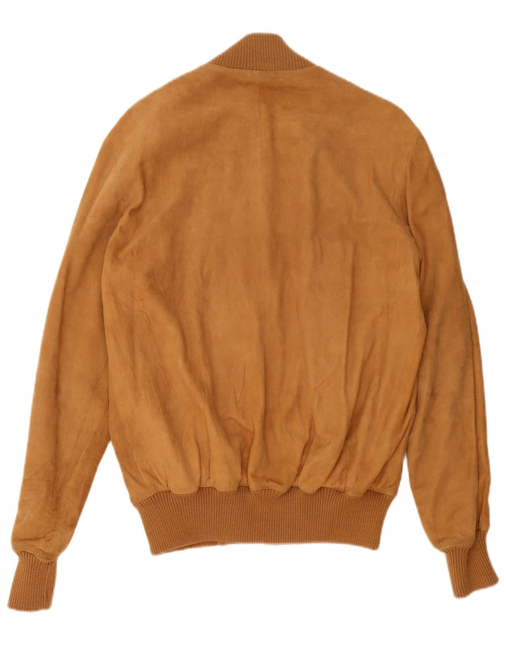 Arpel Chaqueta bomber de ante para hombre IT 52 XL Cuero marrón