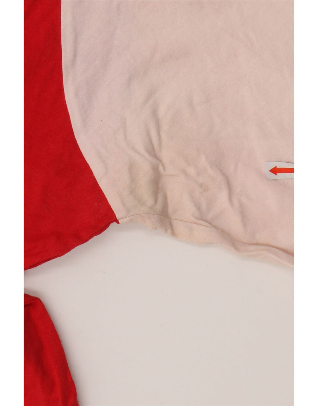 PUMA Camiseta gráfica para mujer UK 40 XL Rojo Colorblock