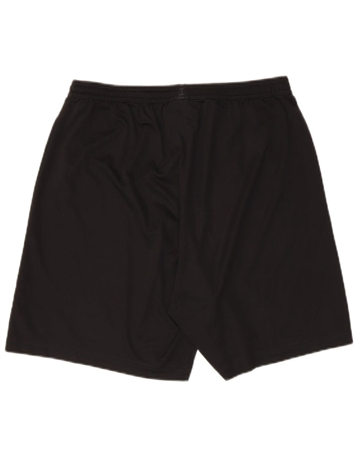 Adidas - Pantalones cortos deportivos para hombre, talla grande, poliéster negro