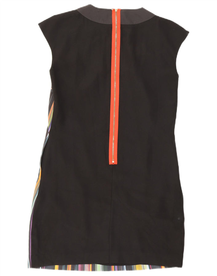 TED BAKER Vestido tubo sin mangas para mujer Talla 1 XS Poliéster a rayas negras
