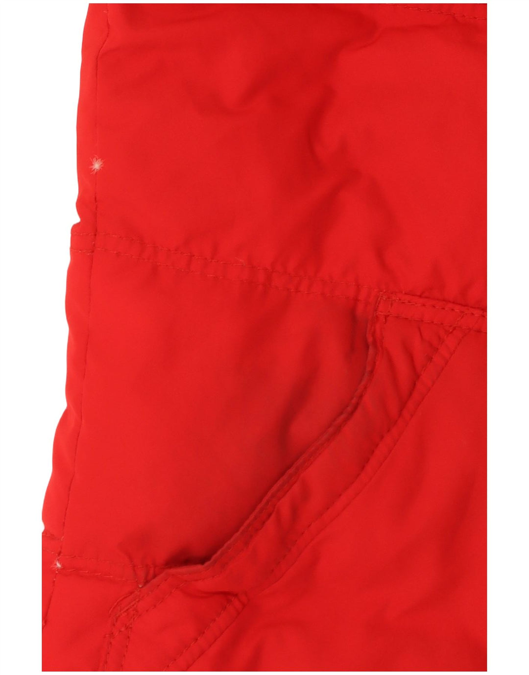 Chaleco acolchado Hollister para hombre Reino Unido 40 Poliéster rojo grande