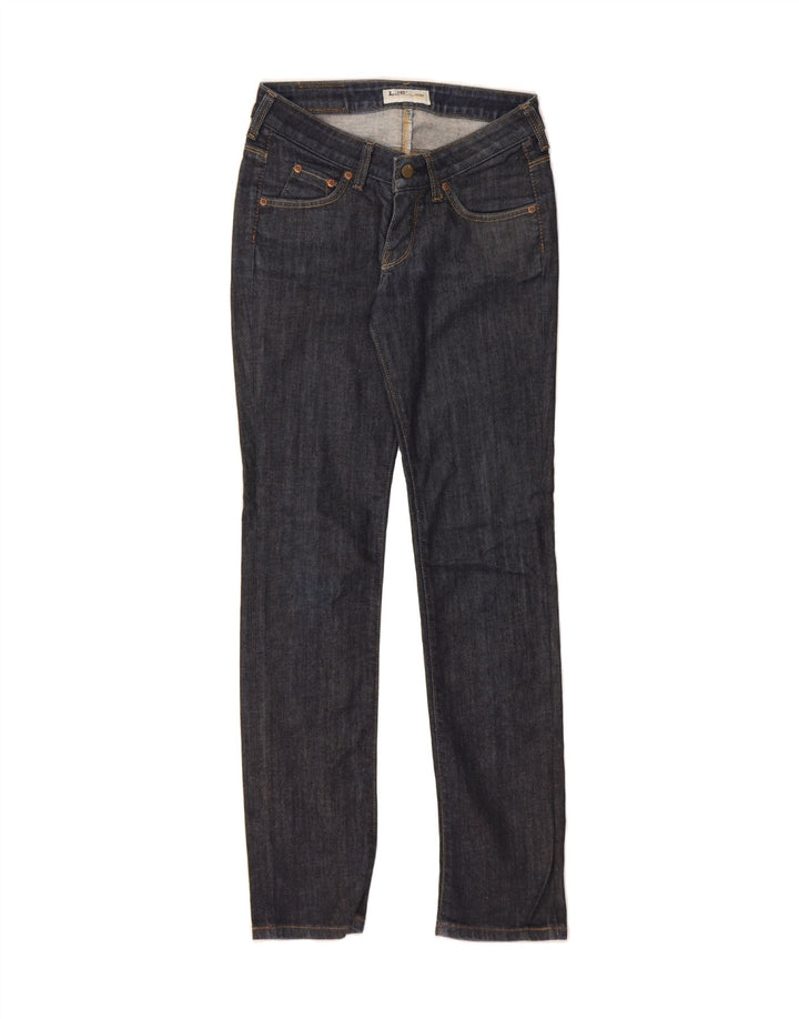 LEE Womens Norma Slim Jeans W27 L31 Navy Blue Cotton Vintage Lee and Second-Hand Lee from Messina Hembry 