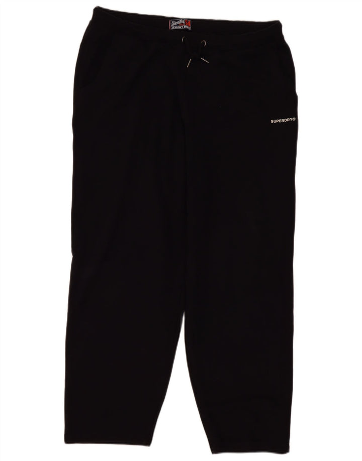Superdry Pantalones De Chándal Para Mujer UK 46 Large Negro