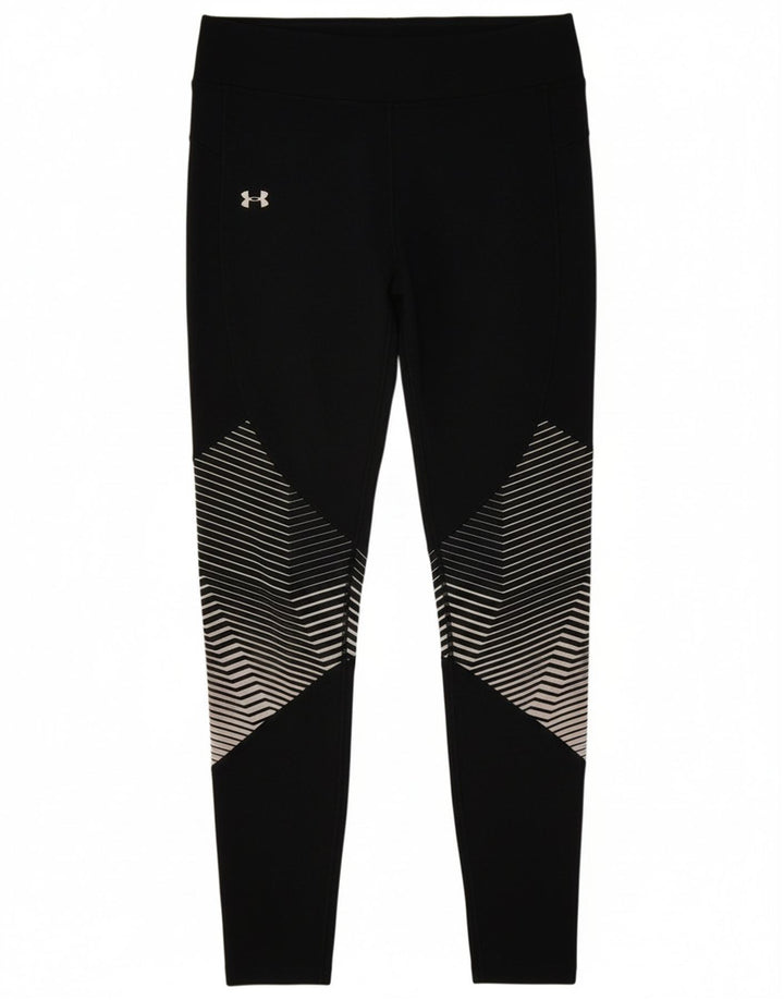 Under Armour Leggings para mujer UK 40 Mediano Negro Geométrico