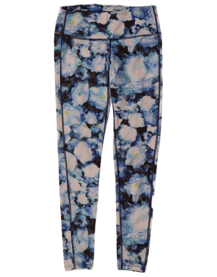 Athleta Leggings para mujer UK 40 Pequeño Poliéster floral multicolor