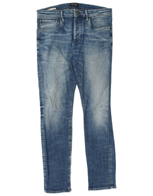 Jack & Jones Vaqueros slim GLENN para hombre W33 L32 Azul