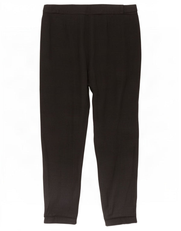 Marks & Spencer Pantalones cortos cónicos para mujer UK 40 Large W34 L26 Gris