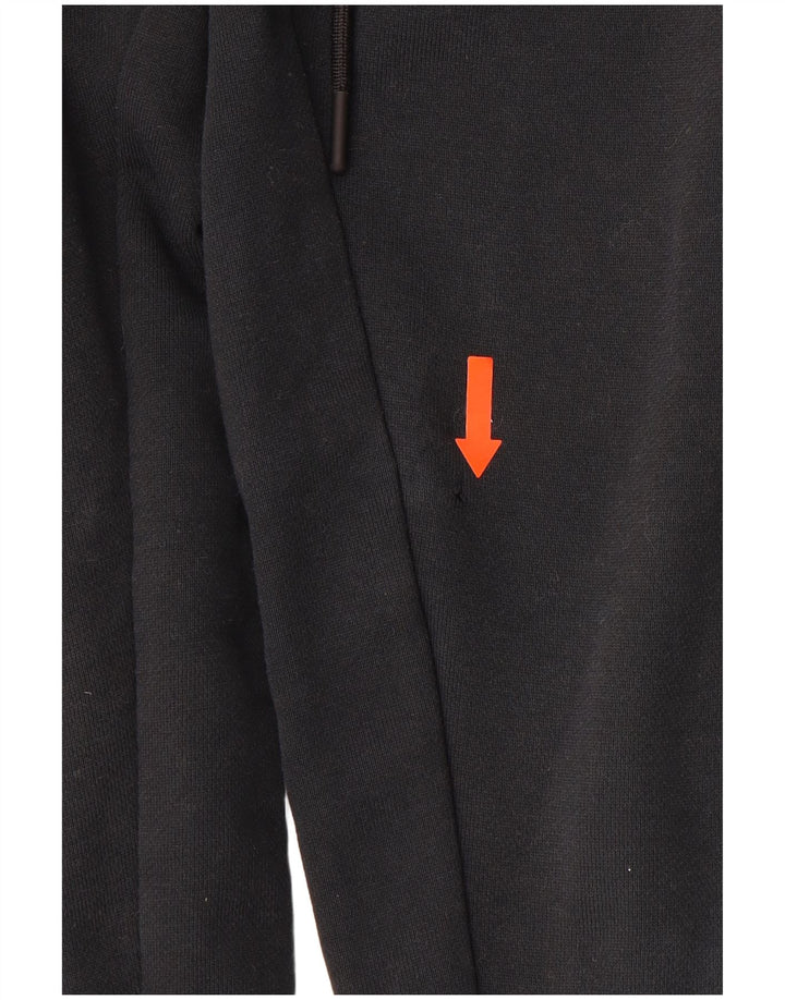 NIKE Hombre Pantalones de Chándal Joggers Small Negro Algodón
