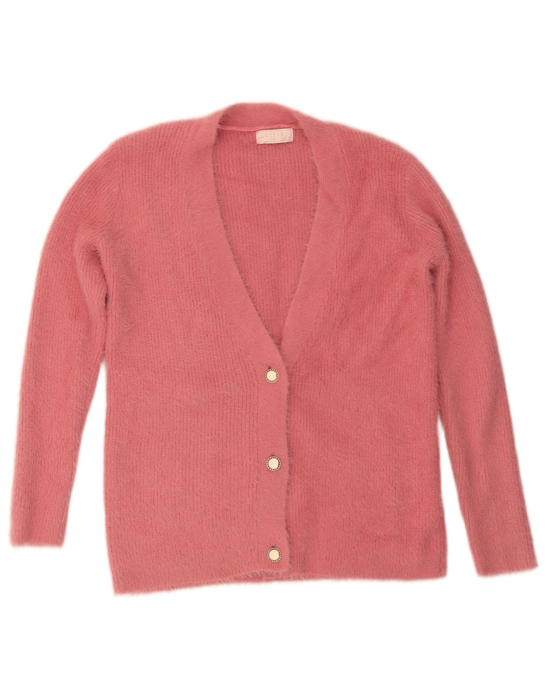 Suéter tipo cárdigan para mujer Lipsy UK 42 Medium Pink Nylon