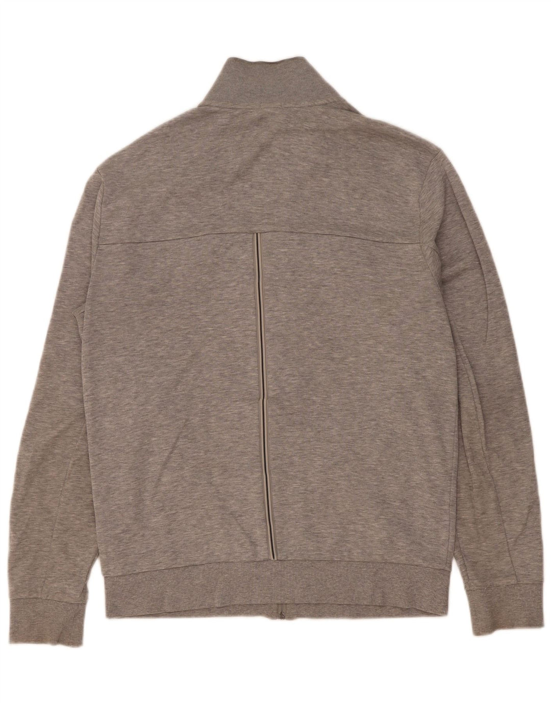Hugo Boss Hombre Chándal Top Chaqueta Pequeña Algodón A Rayas Gris