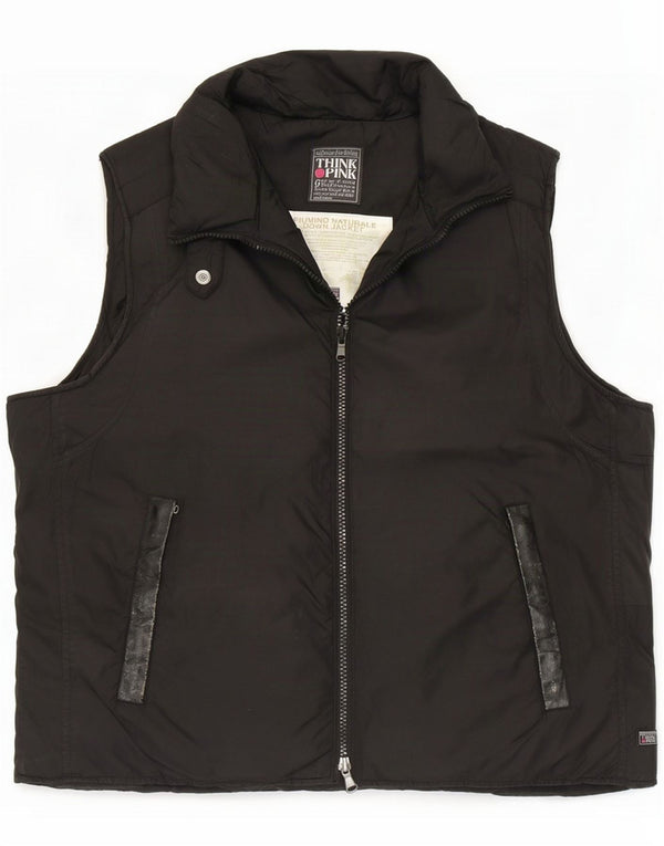 Chaleco acolchado para mujer Think Pink IT 48 XL Poliamida negra