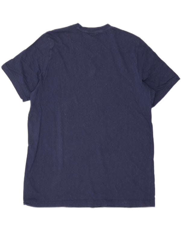Adidas Hombre Camiseta Top XL Azul Marino Algodón