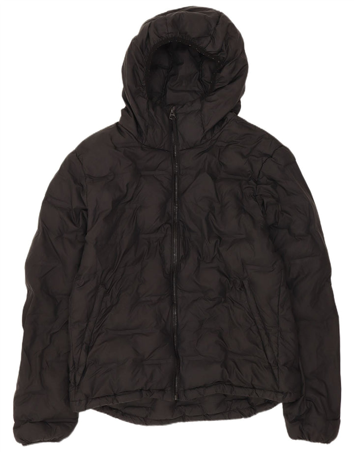 Superdry Chaqueta acolchada con capucha para hombre UK 40 Large Poliéster negro