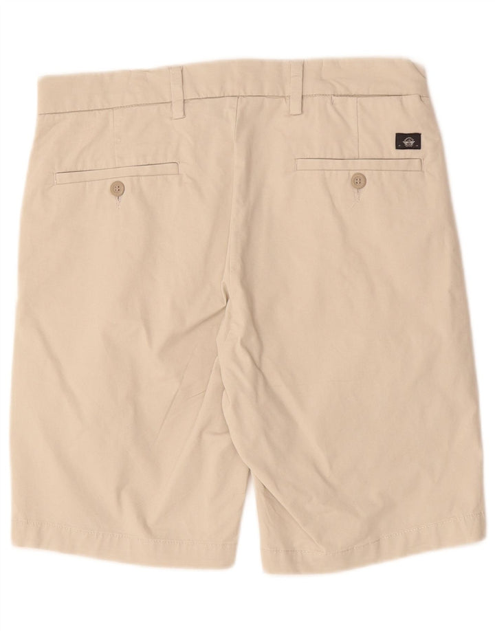 Dockers Pantalones cortos chinos para hombre W29 Small Beige Cotton